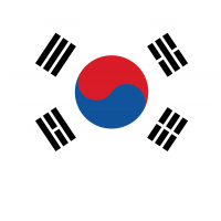 Сердце Флаг Кореи (Корейский Флаг в форме сердца)