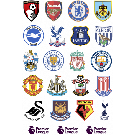 Символы футбольных клубов англии