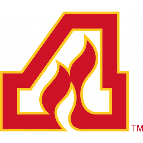 Логотип Atlanta Flames - Атланта Флеймс