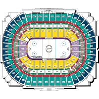 Стадион с логотипом Anaheim Ducks - Анагайм Дакс / Mighty Ducks of Anaheim	- Майти Дакс оф Анагайм